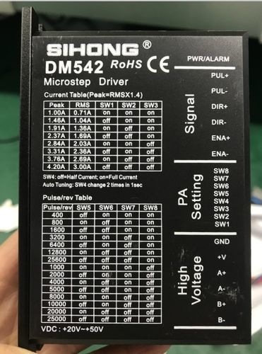 Control de motor paso a paso - DM542 - Shanghai Siheng Motor Co., Ltd - BLDC / paso a paso 2 fases
