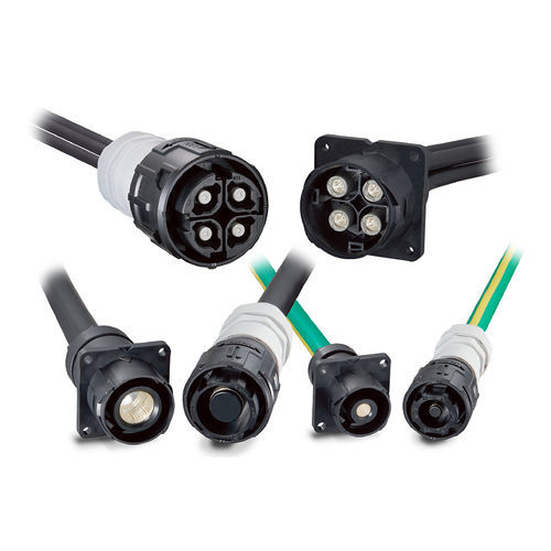 Conector de alimentación eléctrica - EM52M Series - Hirose Electric Europe B.V. - jack / circular / hembra