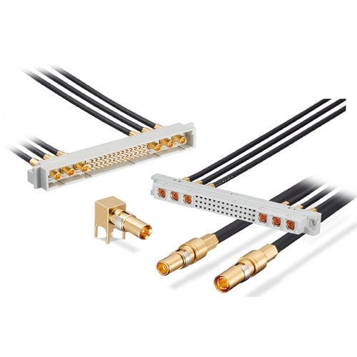 Conector combinado - PO51/PO72 Series - Hirose Electric Europe B.V. - DIN / coaxial / FPC