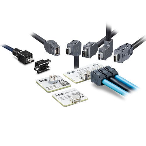 Conector de datos - IX Series | ix Industrial™ - Hirose Electric Europe B.V. - RJ45 / Ethernet / SMT