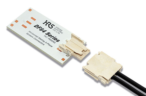 Conector hilo a tarjeta - DF64 series - Hirose Electric Europe B.V. - de tarjeta a tarjeta / paralelo / de engaste