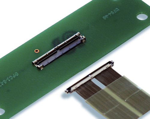 Conector coaxial - DF54 series - Hirose Electric Europe B.V. - hilo a tarjeta / SMT / PCB