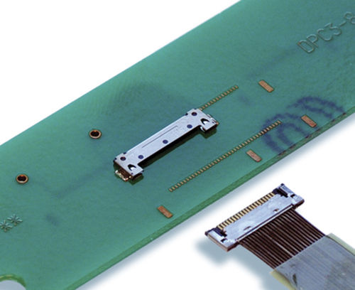 Conector coaxial - DF49 series - Hirose Electric Europe B.V. - SMT / hilo a tarjeta / paralelo