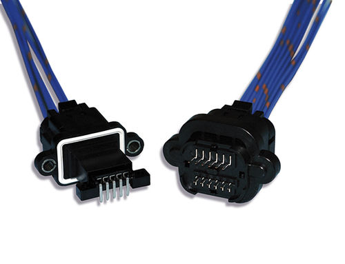 Conector RF - GT18W Series - Hirose Electric Europe B.V. - DIN / rectangular / de engaste