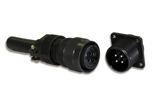 Conector circular - H/MS series - Hirose Electric Europe B.V. - audio/vídeo / jack