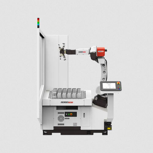 Célula robotizada de descarga - Mill-Assist Essential Mini - RoboJob - de carga / de alimentación / para centro de mecanizado
