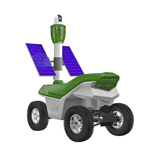 Robot de vigilancia móvil - S5s - SMP Robotics Systems Corp. - autónomo / para exterior / de energía solar