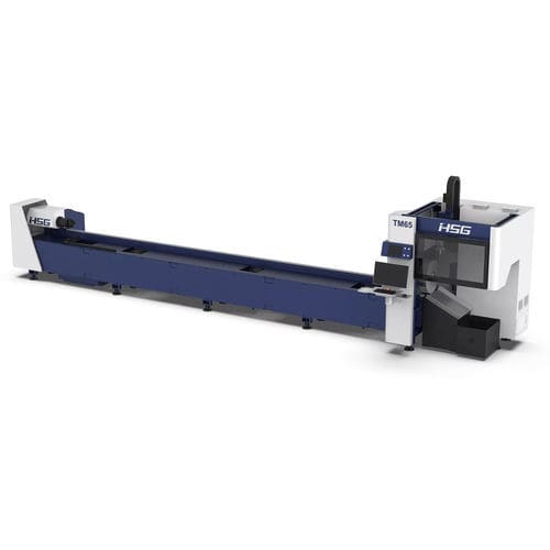 Máquina de corte de tubos - TM - HSG LASER CO.,LTD - láser de fibra / para metal / CNC