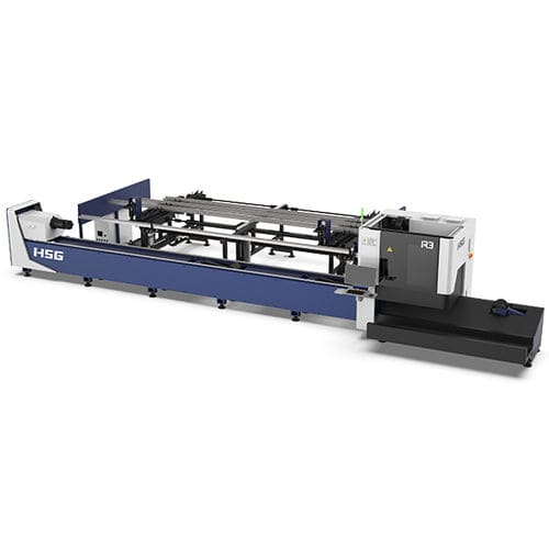 Máquina de corte láser de fibra - R3/R3 Plus - HSG LASER CO.,LTD - para metal / de tubos / CNC