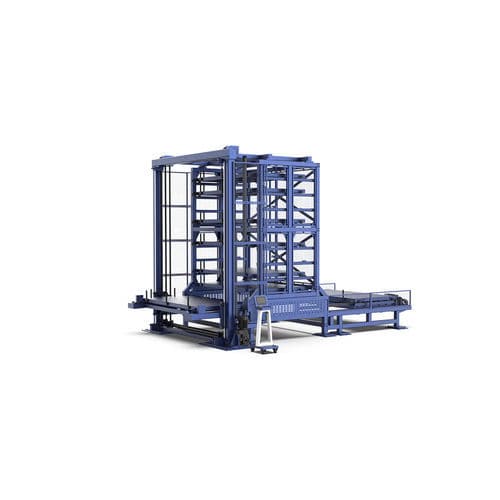 Torre de almacenamiento para chapas - Store series - HSG LASER CO.,LTD - automático
