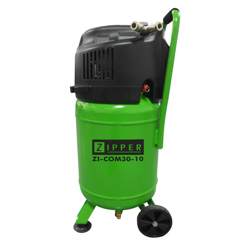 Compresor de pistón - ZI-COM30-10 - Zipper Maschinen - de aire / eléctrico / con ruedas