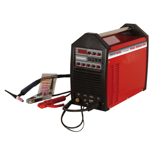 Soldadora TIG - PISA200ACDC - Holzmann Maschinen GmbH - portátil / con pantalla integrada