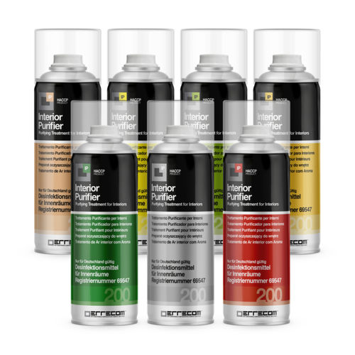 Aerosol desinfectante - INTERIOR PURIFIER - ERRECOM SRL