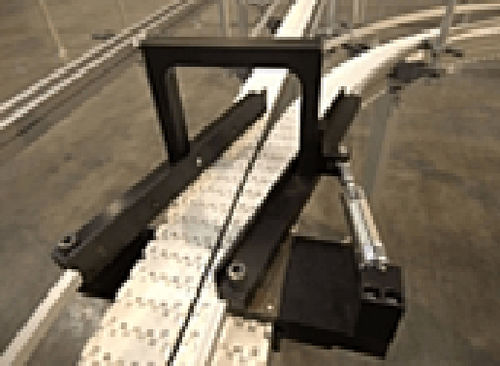 Transportador con cadena - Kraken Automation - curvo / convergente / de transporte