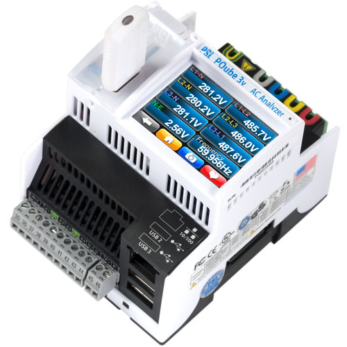 Analizador de potencia - PQube 3v - Power Standards Lab - de red eléctrica / de tensión / en tiempo real