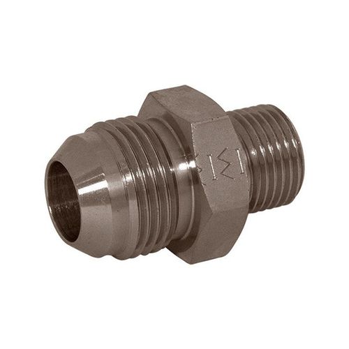 Adaptador hidráulico industrial - 7013 series - Hydroscand - macho / de acero / recto