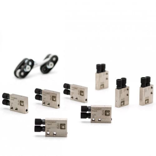 Unidad de lubricación de aceite - PSM - HPM Technologie GmbH - por pulverización / neumática / de baja presión