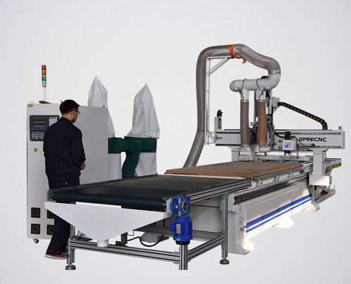 Recortadora CNC - 1325 Cabintry - OMNI CNC Technology Co.,Ltd - 3 ejes / con husillos / para uso intensivo