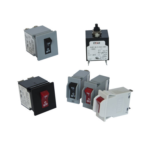 Disyuntor hidráulico-magnético - B1 series - ZHEJIANG BSB ELECTRICAL APPLIANCES CO.,LTD - para sobrecargas / de baja tensión / 2 polos