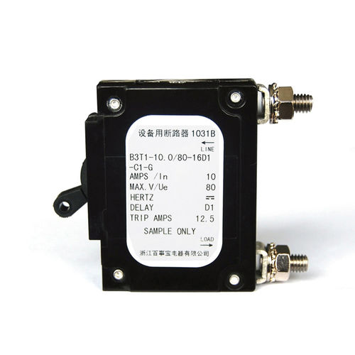 Disyuntor hidráulico-magnético - B3 series - ZHEJIANG BSB ELECTRICAL APPLIANCES CO.,LTD - para sobrecargas / para protección de rede / 4 polos