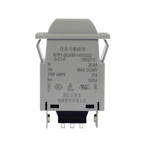 Disyuntor hidráulico-magnético - B1 series - ZHEJIANG BSB ELECTRICAL APPLIANCES CO.,LTD - AC / DC / 2 polos