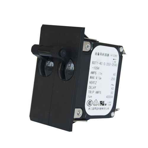 Disyuntor hidráulico-magnético - B2 series - ZHEJIANG BSB ELECTRICAL APPLIANCES CO.,LTD - de rearme manual / para la distribución / de generador