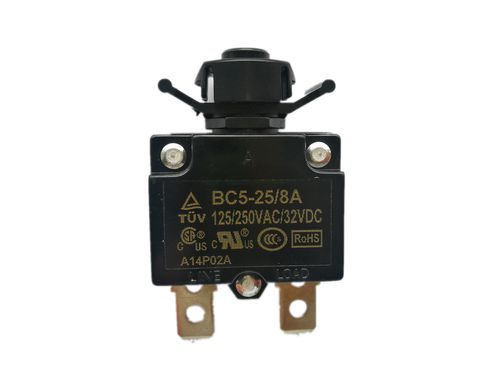 Disyuntor térmico - BC5-25 8A - ZHEJIANG BSB ELECTRICAL APPLIANCES CO.,LTD - de rearme manual / para la distribución / de generador