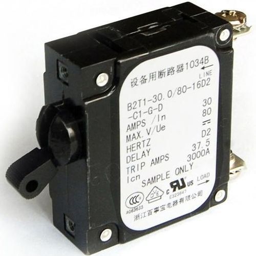 Disyuntor hidráulico-magnético - B2 series - ZHEJIANG BSB ELECTRICAL APPLIANCES CO.,LTD - DC / AC / de rearme manual