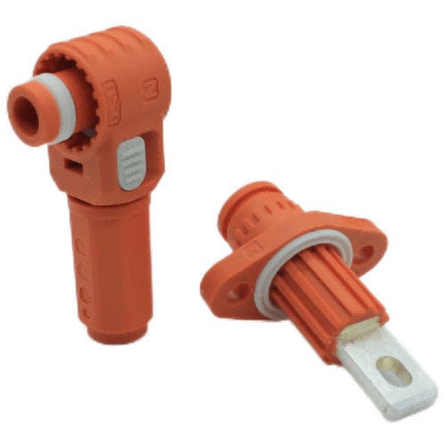 Conector de almacenamiento de energía - E36 Series - ZHEJIANG BSB ELECTRICAL APPLIANCES CO.,LTD - de alimentación eléctrica / en ángulo recto / enchufe