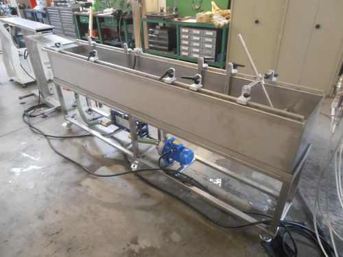 Tanque de calibrado de acero inoxidable - VRS - Teknomast Srl - para tuberías / para extrusión / para perfiles