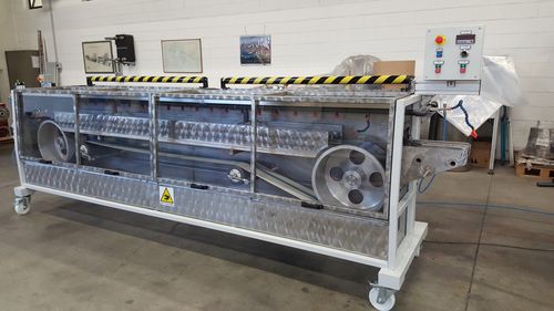 Baño de enfriamiento para extrusión - VRM - Teknomast Srl - de perfil / de tubos