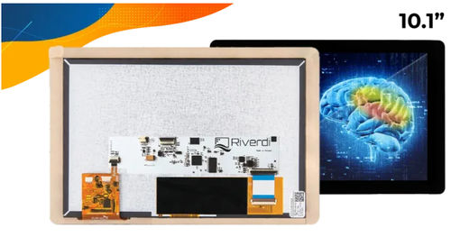 Visualizador TFT - RVT101HVBNWC00-B - Riverdi - IPS / 1280 x 800 / 10.1"