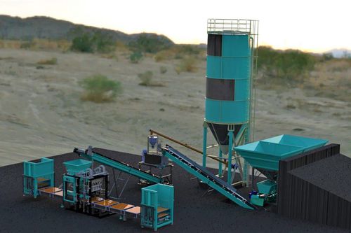 Máquina para fabricación de bloques de hormigón - MVS-1204 - MVS Proje - automática / semiautomática / manual