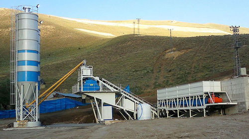 Planta de hormigón móvil - MVS-100ML - MVS Proje - especial