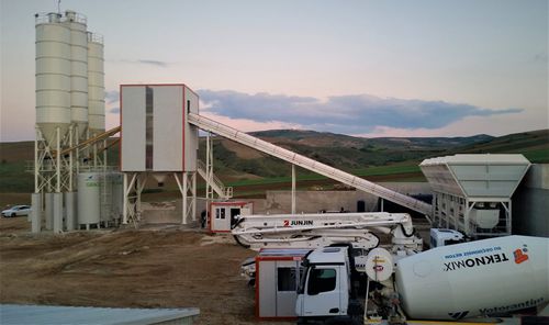 Planta de hormigón estacionaria - MVS160S - MVS Proje - continua