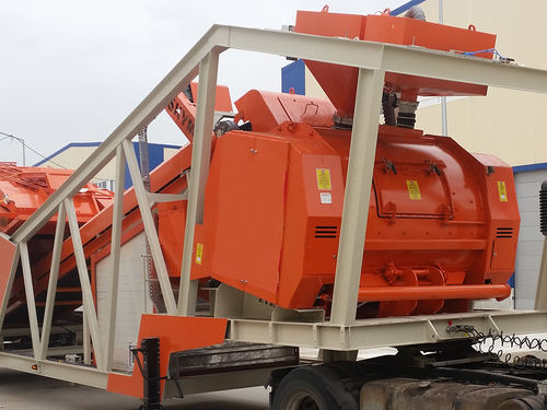 Hormigonera montada en camión - MVS Proje - monoaxial