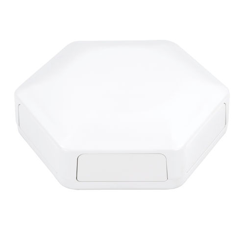 Caja hexagonal - CBHEX1-60-WH - CamdenBoss Ltd - de pared / de mesa / de ABS