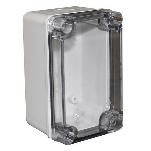 Caja con preperforaciones métricas - CHDX6-223C- X6 Series - CamdenBoss Ltd - para instalación en pared / rectangular / de policarbonato