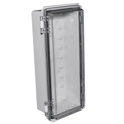 Caja con puerta abatible - CHDX8-221C-  X8 Series - CamdenBoss Ltd - para instalación en pared / rectangular / de policarbonato