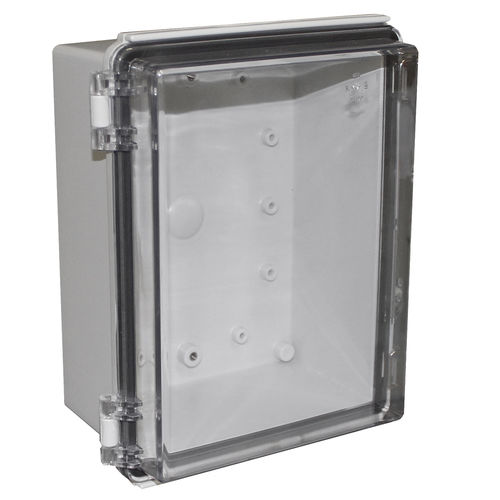 Caja con puerta abatible - CHDX8-225C-  X8 Series - CamdenBoss Ltd - para instalación en pared / rectangular / de policarbonato