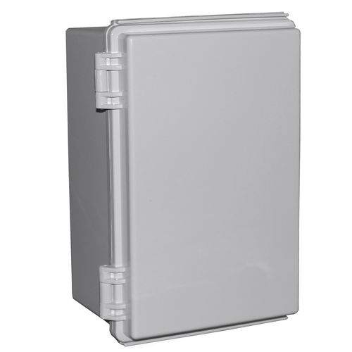 Caja con puerta abatible - CHDX8-227-  X8 Series - CamdenBoss Ltd - para instalación en pared / rectangular / de policarbonato