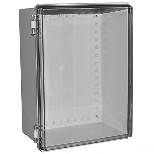 Caja con puerta abatible - CHDX8-233C-  X8 Series - CamdenBoss Ltd - para instalación en pared / rectangular / de policarbonato