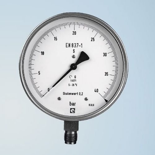 Manómetro de esfera - FU 160 - Schmierer GmbH - roscado / G 1/2 / BSP 1/2