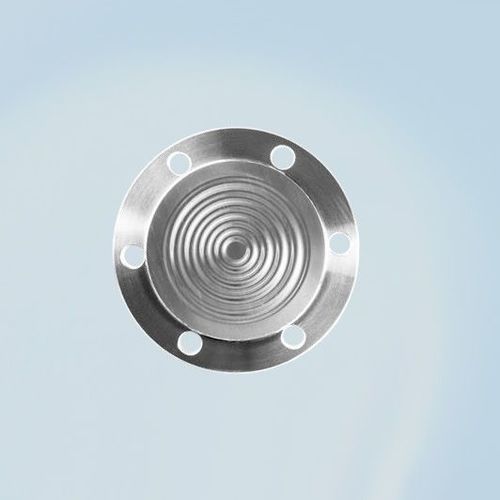Separador de membrana con a fijación por brida - V 120 - Schmierer GmbH - para manómetro / de seguridad