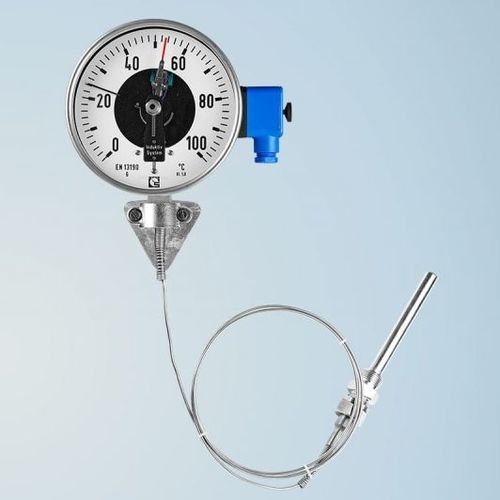 Termómetro de expansión de gas - GFU 250 - Schmierer GmbH - de esfera / de acero inoxidable