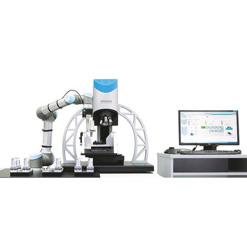 Sistema de automatización de producción - Pick & Place - Bruker Alicona - de procesos / sistema de carga