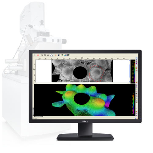 Software de imágenes digitales - MeX  - Bruker Alicona - de metrología / de medición / SEM