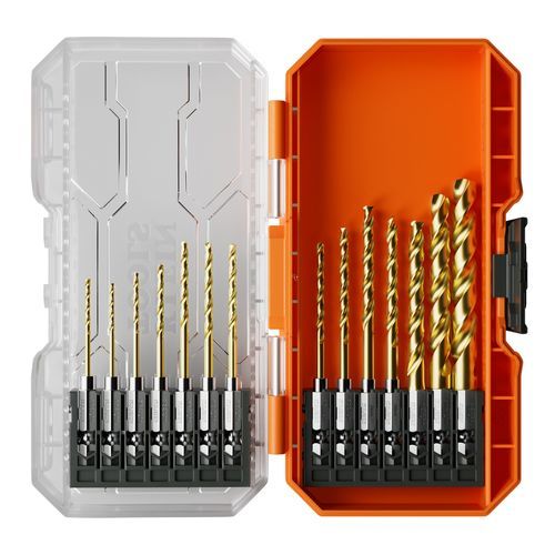 Juego de brocas para madera - 53614 - Klein Tools - multiusos / para material plástico / HSS-TiN
