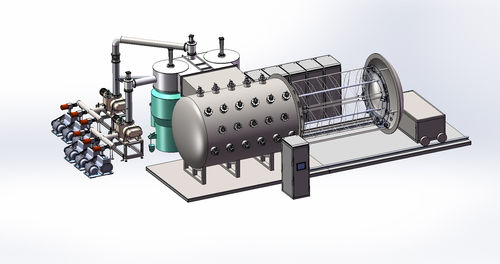 Máquina de deposición PVD - RTAC-large size multi arc coating machine - Shanghai Royal Technology Inc. - de evaporación por arco / de película metalizada / de vacío