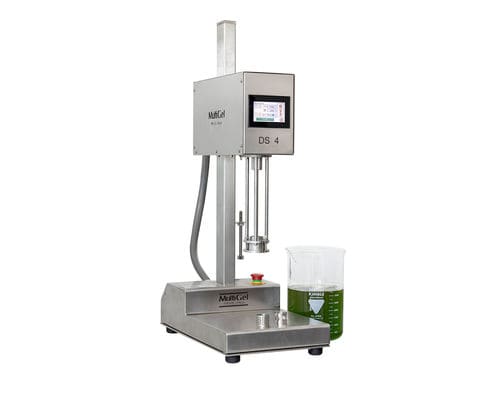 Emulsificador vertical - DS 4 HD - MultiGel Srl - para líquidos / para la industria farmacéutica / de acero inoxidable